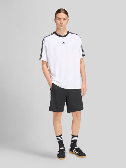 adidas Originals Relaxed Fit T-Shirt Trikot Weiss 1