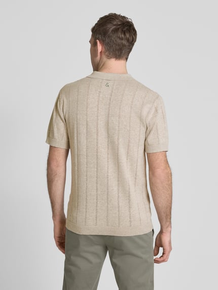 Colours & Sons Regular fit vrijetijdsoverhemd met halflange mouwen Beige - 5