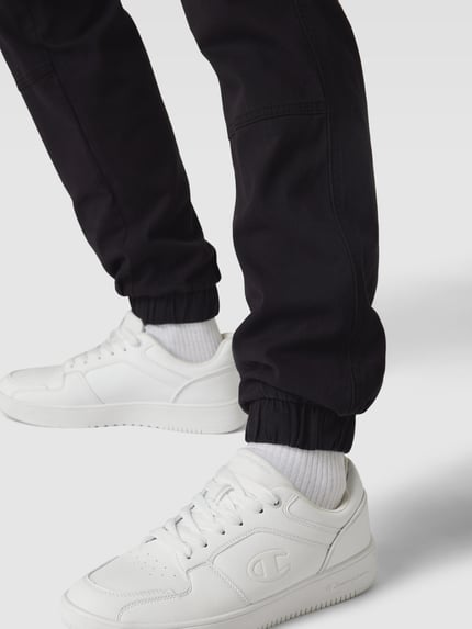 ONLY & SONS Cargobroek met elastische pijpboorden, model 'CANS STAGE' Zwart - 3