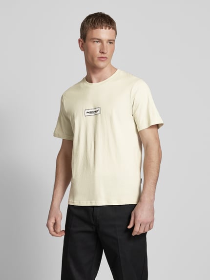 JACK & JONES T-Shirt mit Rundhalsausschnitt Modell 'JORSPLIT' Mint 4