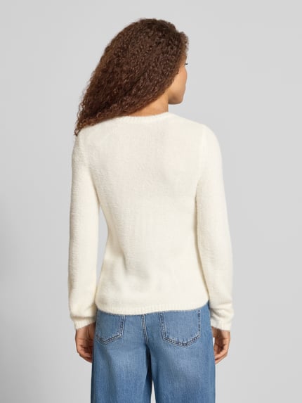 ONLY Pullover mit weicher Struktur-Strickoptik Offwhite 5