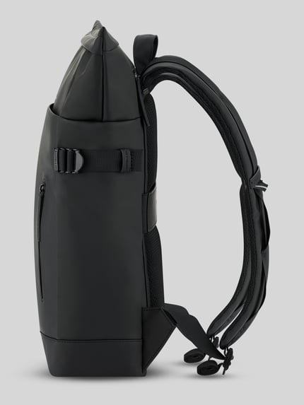 Kapten & Son Rucksack mit Flaschenhalterung innen Modell 'HELSINKI' Black 2