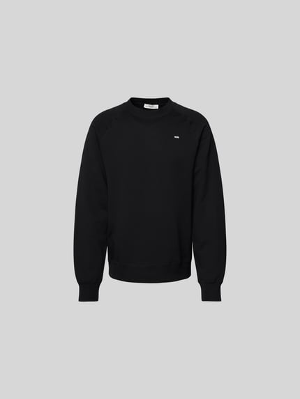 Wood Wood Oversized Sweatshirt mit Stehkragen Black 2