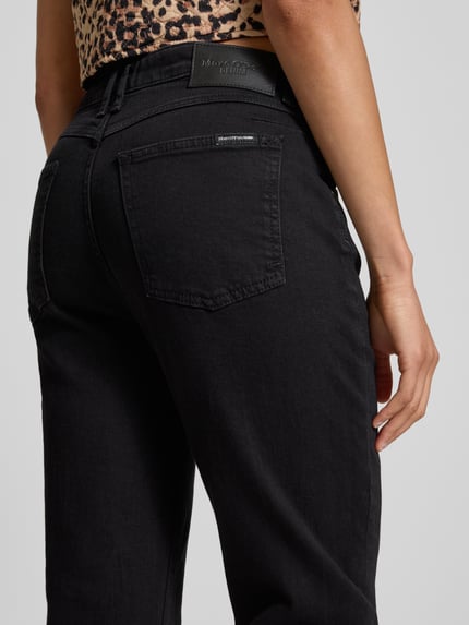 Marc O'Polo DENIM Jeans met labelpatch Zwart - 3