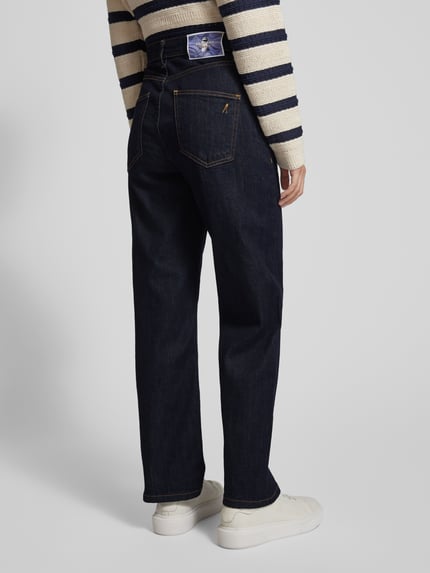 Goldgarn Cross fit jeans in 5-pocketmodel Donkerblauw - 5
