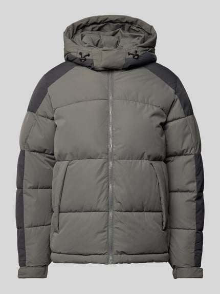 JACK & JONES Gewatteerd jack met capuchon, model 'AERO' Middengrijs - 2