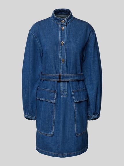 Weekend Max Mara Jeansjurk met tailleriem, model 'EURO' Blauw - 2
