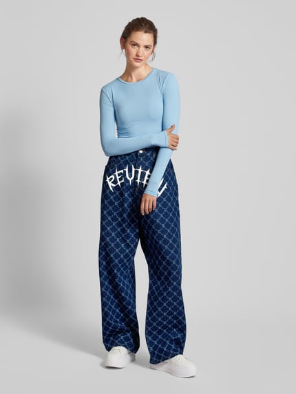 REVIEW Super baggy jeans Donkerblauw - 1