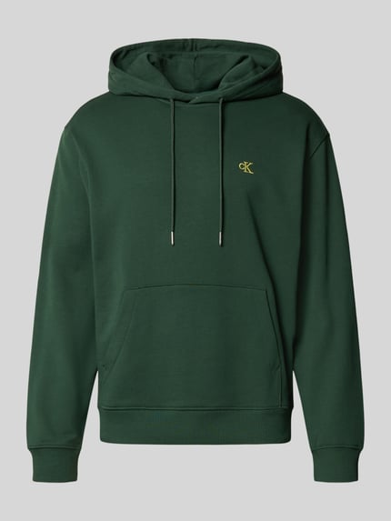 Calvin Klein Jeans hoodie met capuchon Flessengroen - 2