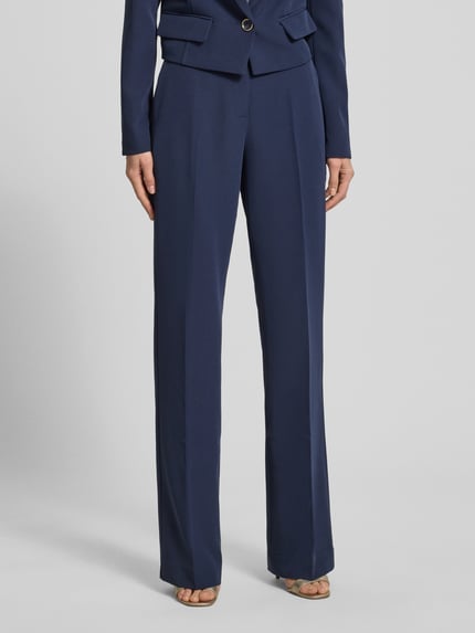 GUESS Hose mit Gürtel Modell 'LEILA' Marine 4