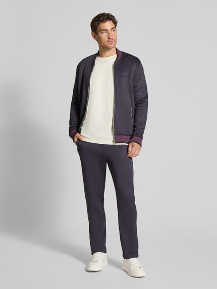 Paul Smith Slim Fit Jogpants mit Reißverschlusstaschen Black 1
