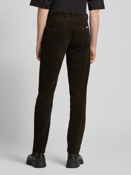 Lindbergh Regular Fit Cordhose mit Gürtelschlaufen Oliv 5