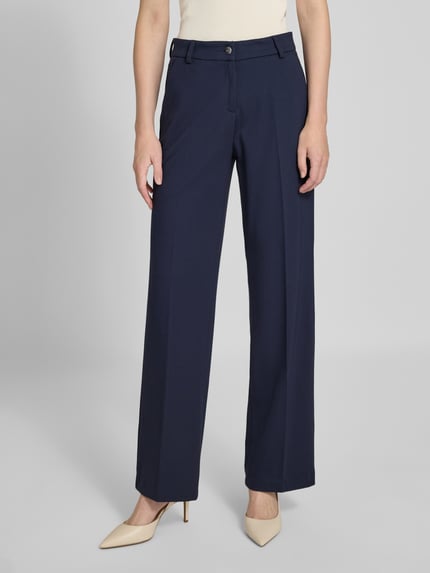 Brax Regular Fit Stoffhose mit Bügelfalte Modell 'Maine' Marine 4