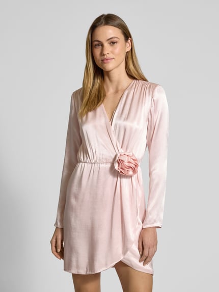 P&C* curated by GLAMOUR Minikleid in Wickel-Optik Hellrosa 4
