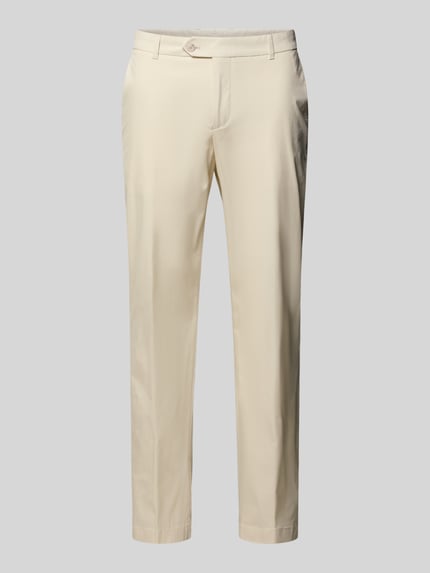 Tapered Anzughose aus Lyocell-Mix Modell 'PERIN' Shop The Look MANNEQUINE