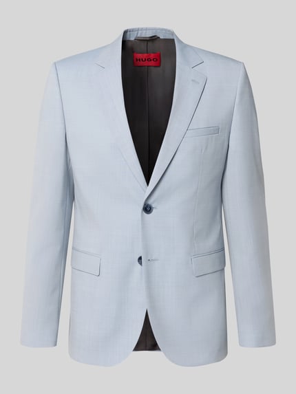 Super Slim Fit Anzugsakko aus Schurwoll-Mix Modell 'ARTI' Shop The Look MANNEQUINE