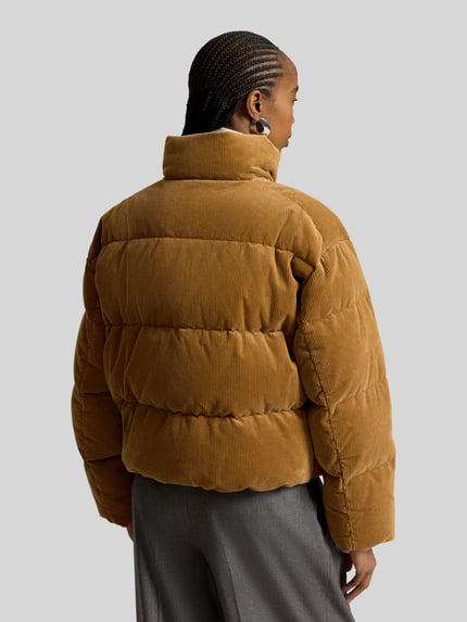 Polo Ralph Lauren relaxed fit gewatteerd jack van katoenmix Camel - 5