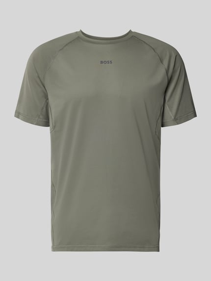 Regular Fit T-Shirt mit Flatlock-Nähten Modell 'TEE ACTIVE 1' Shop The Look MANNEQUINE