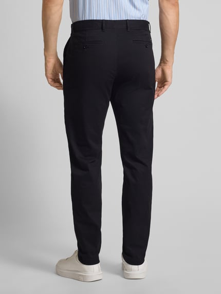 Tommy Hilfiger Relaxed Fit Hose aus Baumwoll-Mix Black 5