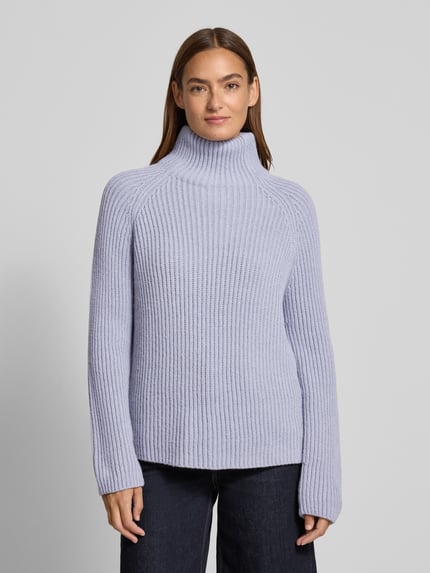 DRYKORN Strickpullover mit Stehkragen Modell 'ARWEN' Hellblau 4