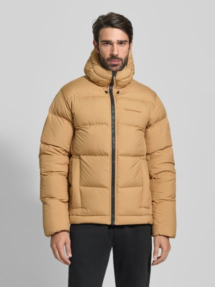 Peak Performance Steppjacke mit Kapuze und Label-Stitching Sand 4