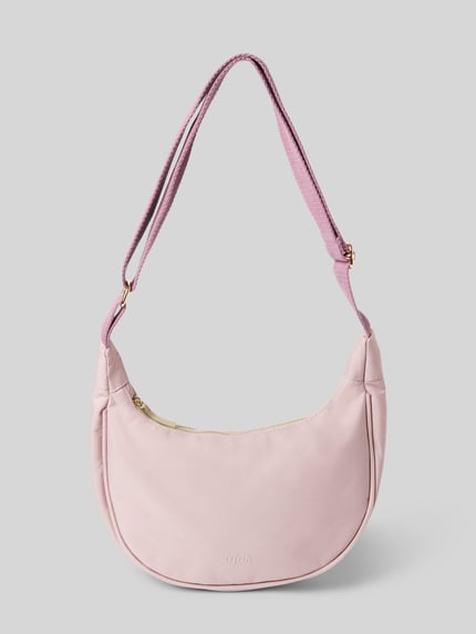Lefrik Handtas met labeldetail, model 'LUA' Mauve - 2