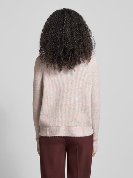 Christian Berg Woman Turtleneck-Pullover mit Woll-Anteil Apricot 5