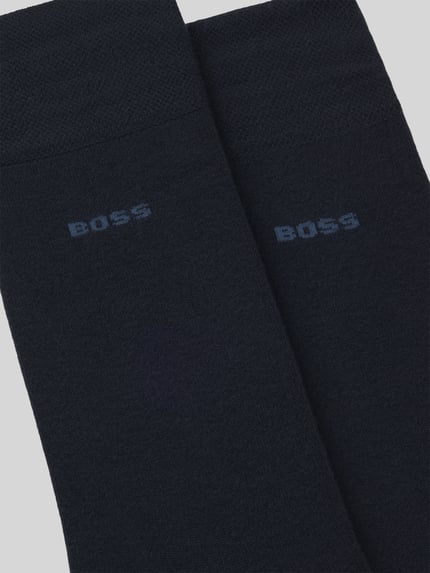 BOSS Socken aus Viskose-Mix im 2er-Pack Dunkelblau 3