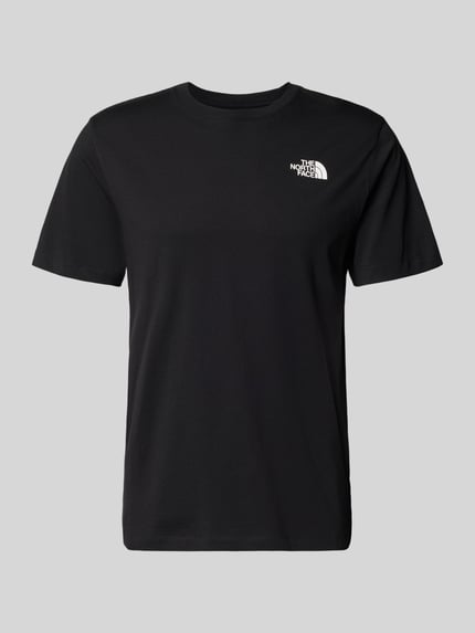 The North Face Regular Fit T-Shirt aus Baumwoll-Mix Modell 'EVOLUTION' Black 2