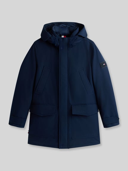 Tommy Hilfiger Daunenjacke mit Kapuze Modell 'ROCKIE DOWN PARKA' Marine 1