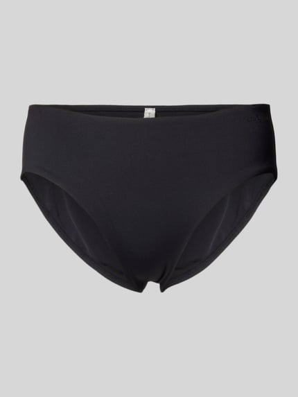 Marc O'Polo Figi bikini z dyskretnym nadrukiem z logo Czarny 1