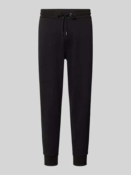 BOSS Regular Fit Sweathose aus Baumwoll-Mix Modell 'C-Locsin 01' Black 2
