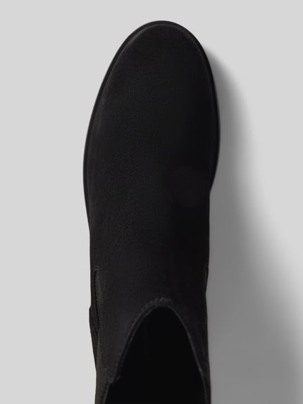 Tommy Hilfiger Chelsea boots van rundernappa Zwart - 3