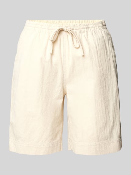 Soyaconcept Relaxed fit korte broek met elastische band, model 'Cissie' Zand - 2