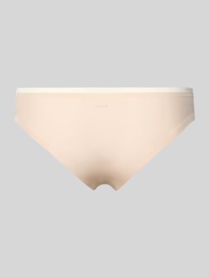 BOSS Slip met contrastgarnering van microvezel model 'HIPSTER_B.MIRAGE' Beige - 3