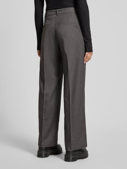 JJXX Wide Fit Stoffhose mit Viskose-Anteil Modell 'Ellis' Hellgrau 5