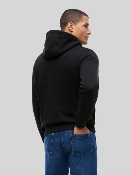 Tommy Hilfiger Regular Fit Hoodie aus Baumwoll-Mix Black 5