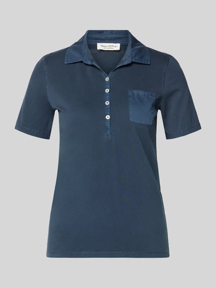 Marc O'Polo regular fit poloshirt van puur katoen Marineblauw - 2