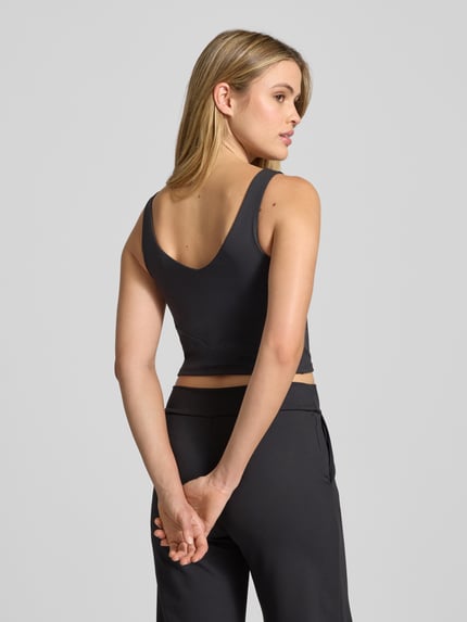 aim'n Cropped Bralette mit V-Ausschnitt Black 5