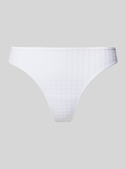 Marie Jo String mit Strukturmuster Modell 'Avero Thong' Weiss 1
