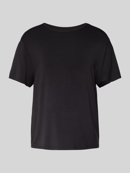 T-shirt z okrągłym dekoltem model 'ULTRA SOFT’ Shop The Look MANNEQUINE