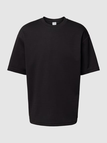 Selected Loose Fit T-Shirt mit Rundhalsausschnitt Modell 'OSCAR' Black 2