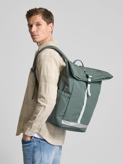 Lefrik Rucksack mit Seitenfächern Modell 'LARS' Gruen 1