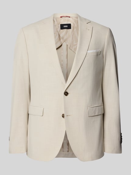 Sakko mit Brustleistentasche und Einstecktuch Shop The Look MANNEQUINE