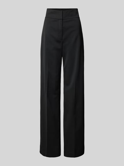HUGO Broek in effen design, model 'HIMIA' Zwart - 2