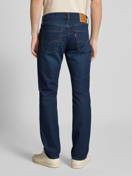 Levi's® Jeansy o kroju slim fit z wpuszczanymi kieszeniami model ‘511®’ Jeansowy niebieski 5