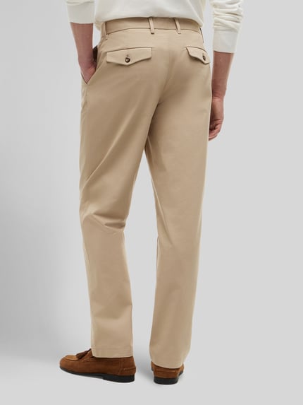 Tommy Hilfiger Tapered Fit Chino aus Baumwoll-Mix Modell 'Harlem' Beige 5