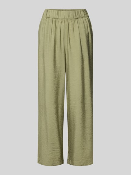 Productfoto, Loose Fit Culotte uit viscosemix van s.Oliver RED LABEL, look: effen kleuren, elastische boord, zij-steekzakken, popeline textuur
