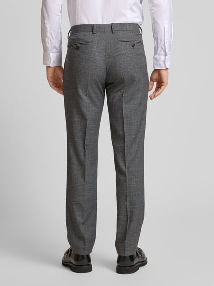 Christian Berg Men Pantalon met persplooien Antraciet - 5