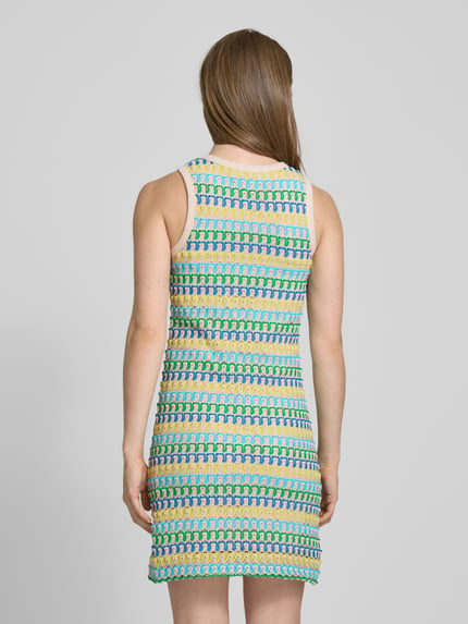 Rich & Royal Strickkleid mit Rundhalsausschnitt Blau 5